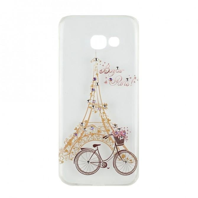 Чехол-накладка Younicou Fantasy with Diamonds для Samsung A520 Париж-1