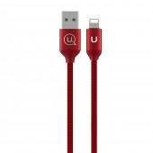 Кабель Usams IPUSBMRY04 Lightning Червоний