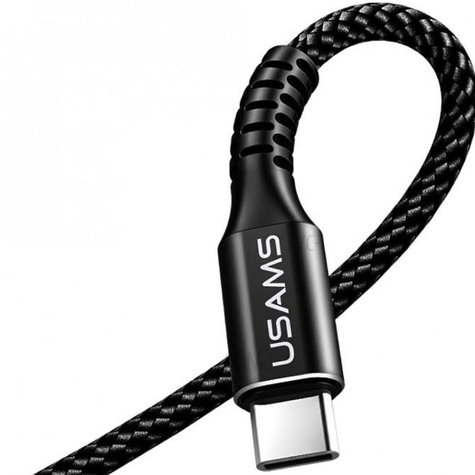 Кабель Usams TCUSBPY01 Type-C Чёрный-2