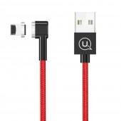 Кабель Usams IPUSBKW03  Lightning Красный