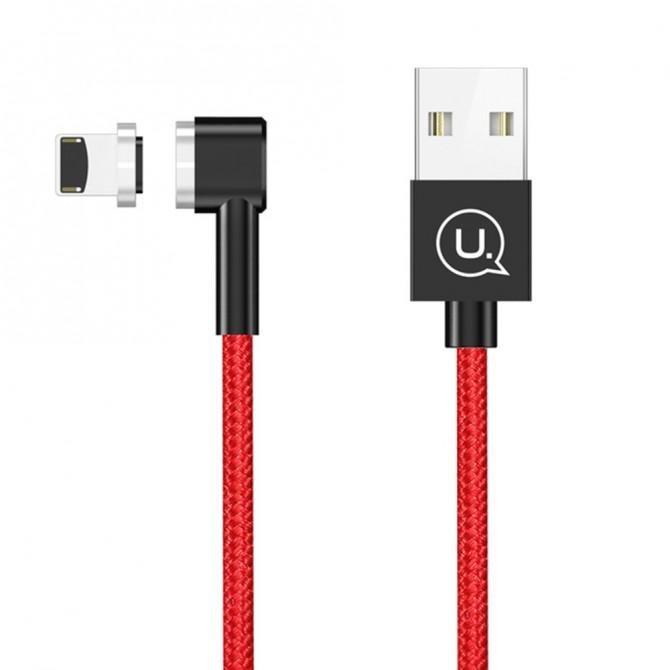 Кабель Usams IPUSBKW03 Lightning Красный