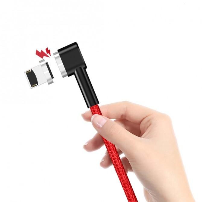 Кабель Usams IPUSBKW03 Lightning Красный-1