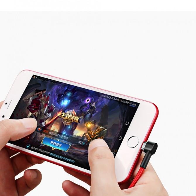 Кабель Usams IPUSBKW03 Lightning Красный-2