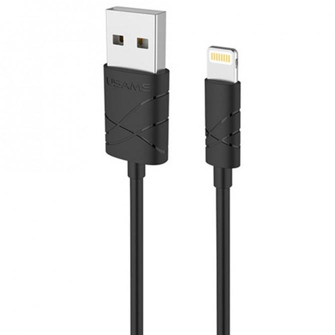 Кабель Usams U-gee 2in1 Lightning + Micro – USB 1м Чорний (2IN1USBJG01)-2