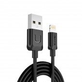 Кабель Usams U-Trans US-SJ008 Lightning – USB 1м Чёрный (IP6USBCD01) Кабель Usams U-Trans US-SJ008 Lightning – USB 1м Чёрный (IP6USBCD01)