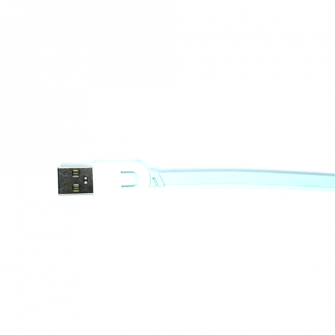 Кабель Usams U-Trans US-SJ008 Lightning – USB 1м Блакитний (IP6USBCD05)-1