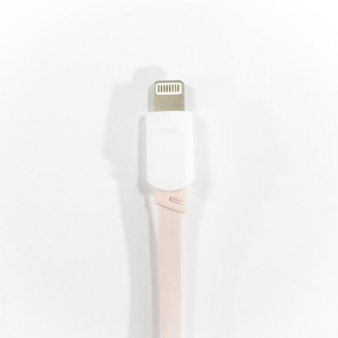 Кабель Usams U-Trans US-SJ007 Lightning Series 0.25m Pink (IP6SUCD2504)-2