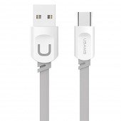 Кабель Usams U-Trans US-SJ113 Type-C – USB 1м Grey (ITCUSBCD02) Кабель Usams U-Trans US-SJ113 Type-C – USB 1м Grey (ITCUSBCD02)