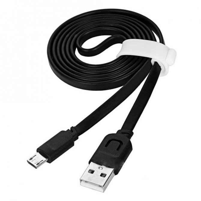 Кабель Usams U-Trans US-SJ020 MicroUSB – USB 1м Чорний (MICUSBCD01)-2