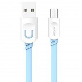 Кабель Usams U-Trans US-SJ012 MicroUSB – USB Series 0.25m Blue (MUCD2503) Кабель Usams U-Trans US-SJ012 MicroUSB – USB Series 0.25m Blue (MUCD2503)