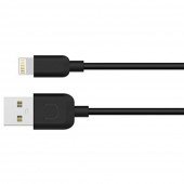 Кабель Usams U-Turn Lightning – USB 1м Чёрный (IPUSBXD01) Кабель Usams U-Turn Lightning – USB 1м Чёрный (IPUSBXD01)