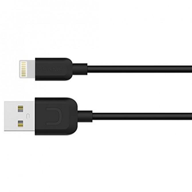 Кабель Usams U-Turn Lightning – USB 1м Чёрный (IPUSBXD01)