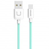 Кабель Usams U-Turn Lightning – USB 1м Cyan (IPUSBXD03) Кабель Usams U-Turn Lightning – USB 1м Cyan (IPUSBXD03)