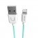 Кабель Usams U-Turn Lightning – USB 1м Cyan (IPUSBXD03)