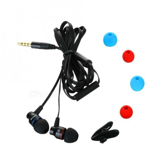 Наушники AWEI TE800i Чёрный-1