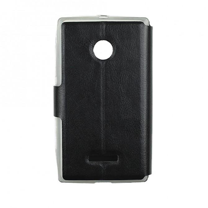 Чехол книжка Mobiking with Window для Nokia 435/532 (Microsoft) Чёрный-1