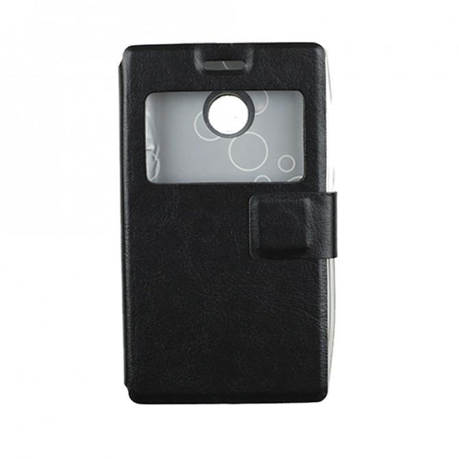 Чехол книжка Mobiking with Window для Nokia 435/532 (Microsoft) Чёрный-2
