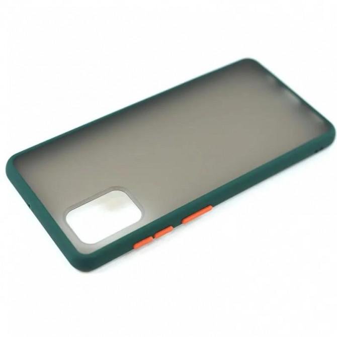 Чехол MATT CASE Samsung A325 Galaxy A32 Темно зеленый-2