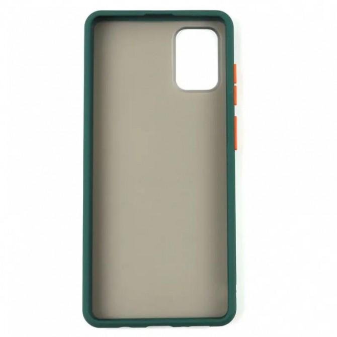 Чехол MATT CASE Samsung A325 Galaxy A32 Темно зеленый-3