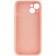 Силиконовый чехол для iPhone 13 Персиковый FULL (NO LOGO)