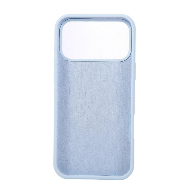 Силиконовый чехол для iPhone 17 Pro Lilac Blue FULL-1