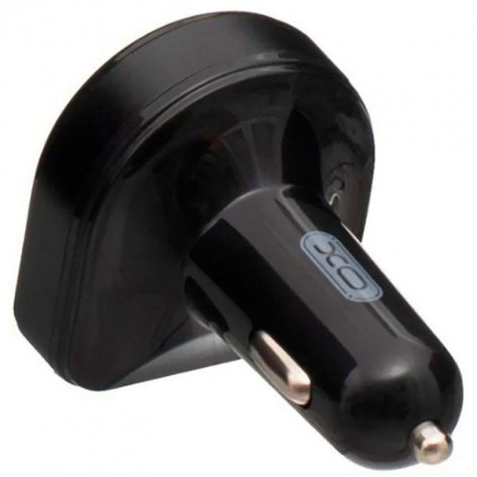 ФМ Модулятор XO BCC-01 3.1A/2 USB Чорний-1