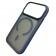 Чехол Matt Soft Frame Case для iPhone 17 Pro Синий