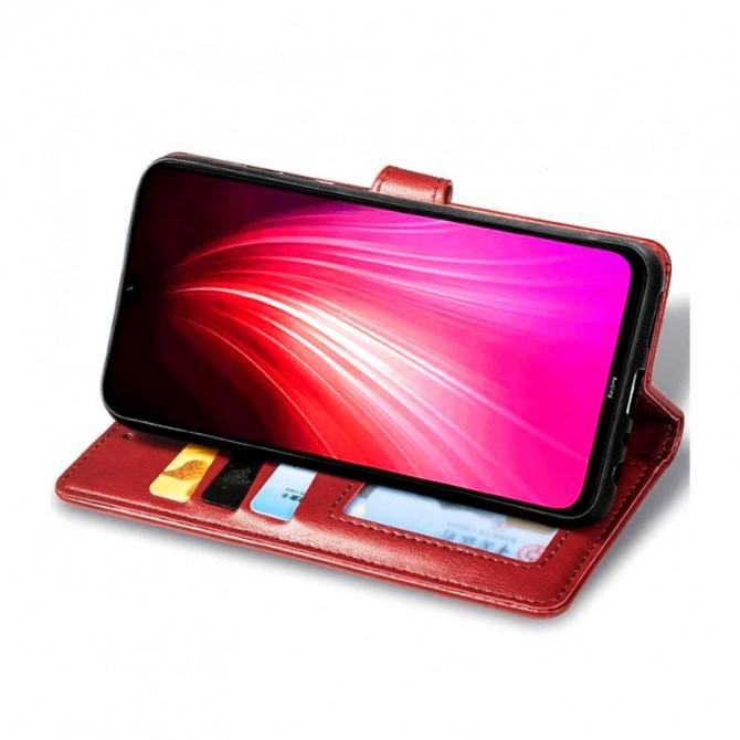 Чехол-книжка GETMAN Gallant for Xiaomi Redmi Note 12S Red-1