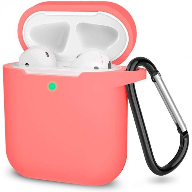 Чехол U-Like Silicone Protective Case For Airpods Coral