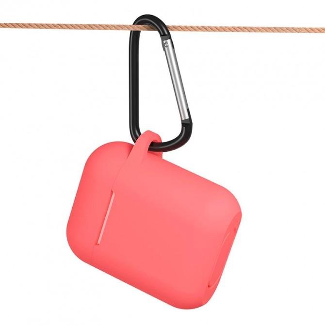 Чехол U-Like Silicone Protective Case For Airpods Coral-1