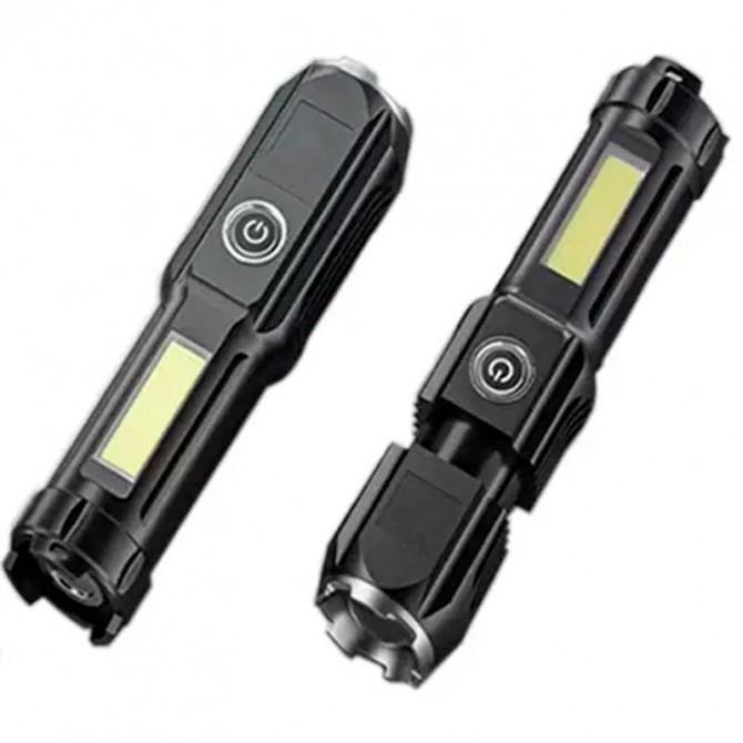 Фонарик 81022 (встр.акум.)-2