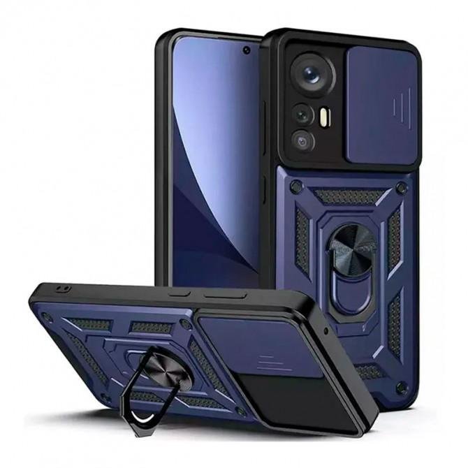 Чохол HONOR Hard Defence Series Xiaomi 12 Lite Blue (with Camshield and magnet)