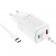 МЗП 1USB + 2Type-C Hoco N16 65W White + Cable Type-C to Type-C