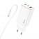 МЗП 1USB + 2Type-C Hoco N16 65W White + Cable Type-C to Type-C