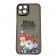 Чехол Christmas Glass Camera iPhone 13 Black