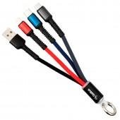 USB Кабель Gelius Pro Splitter 3in1 GP-UC130 Black