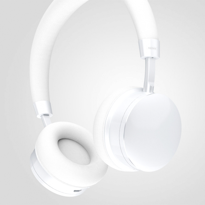 Беспроводные наушники Remax RB-520HB Серебро-1