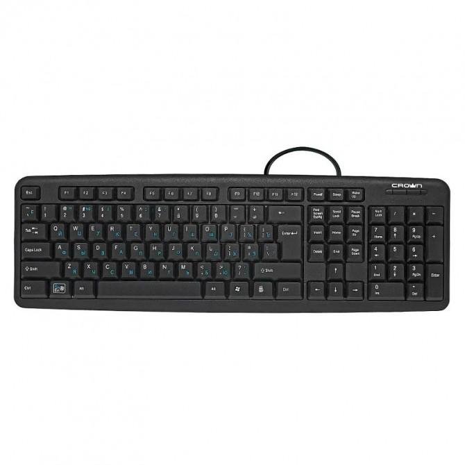 Клавіатура Crown Wired CMK-F02B Black