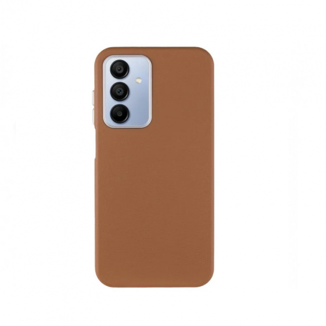 Шкіряний чохол Leather Case Metal Buttons для Samsung Galaxy S25 Ultra Brown