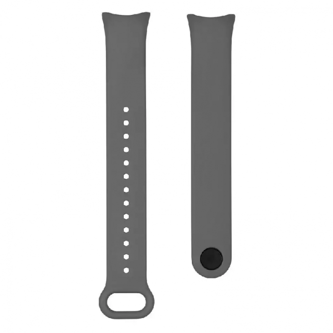 Ремешок для браслета Mi Band 8/9 (Silicon) Dark Grey-2