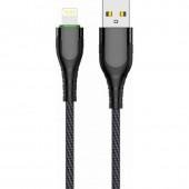 Кабель Jellico KDS-90 LED Lightning 1m 3A Black-Red