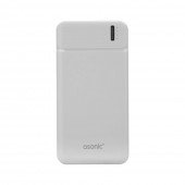 Додаткова батарея Qsonic AS-P20 2USB 2.1A 20000 mAh White Додаткова батарея Qsonic AS-P20 2USB 2.1A 20000 mAh White