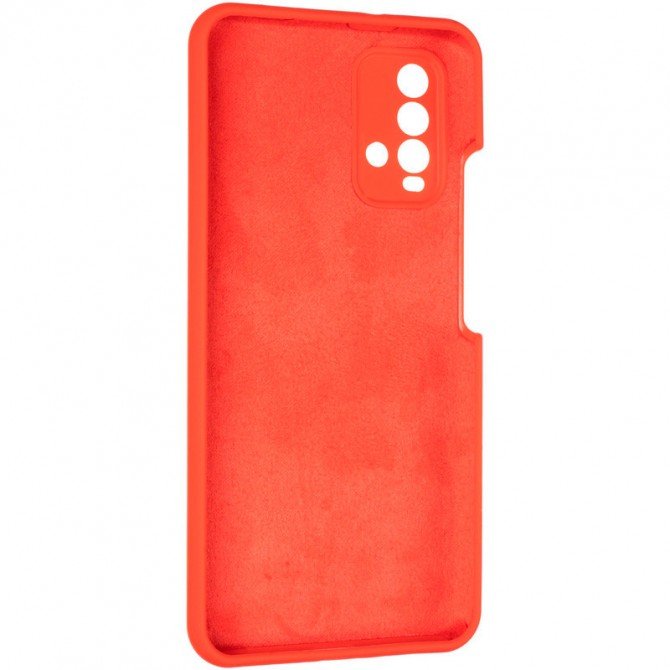 Чехол накладка Original Soft Case Xiaomi Redmi 9T Оранжевый FULL-2