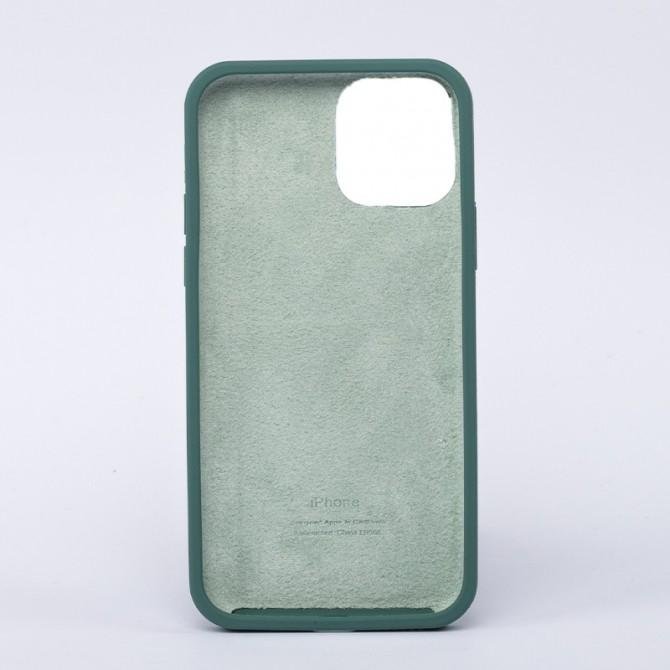 Чехол силиконовый для iPhone 12 /12 Pro Шалфей-3