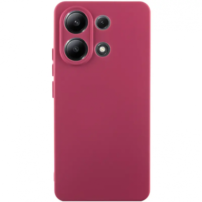 Чохол Soft Case Xiaomi Redmi Note 13 4G Марсала FULL