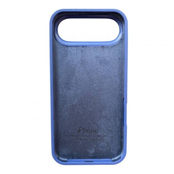 Cиліконовий чохол для iPhone 17 Air Deep Navy FULL-1
