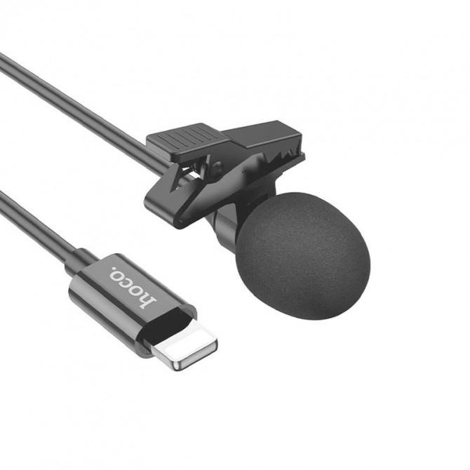 Мікрофон Hoco L14 Lightning Чорний