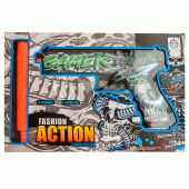 Пистолет на гидрогелевых шариках (орбизах) Gel Energy Laser Game Green