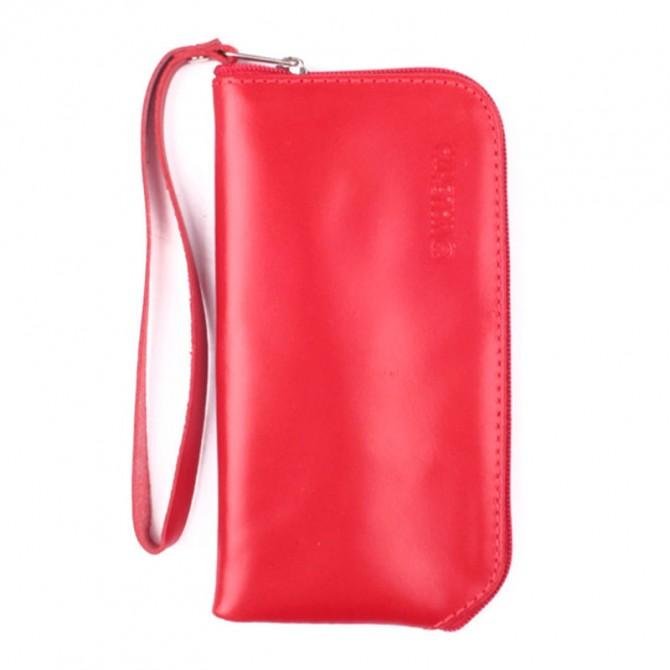 Чехол-кисет на молнии 6'' Красный