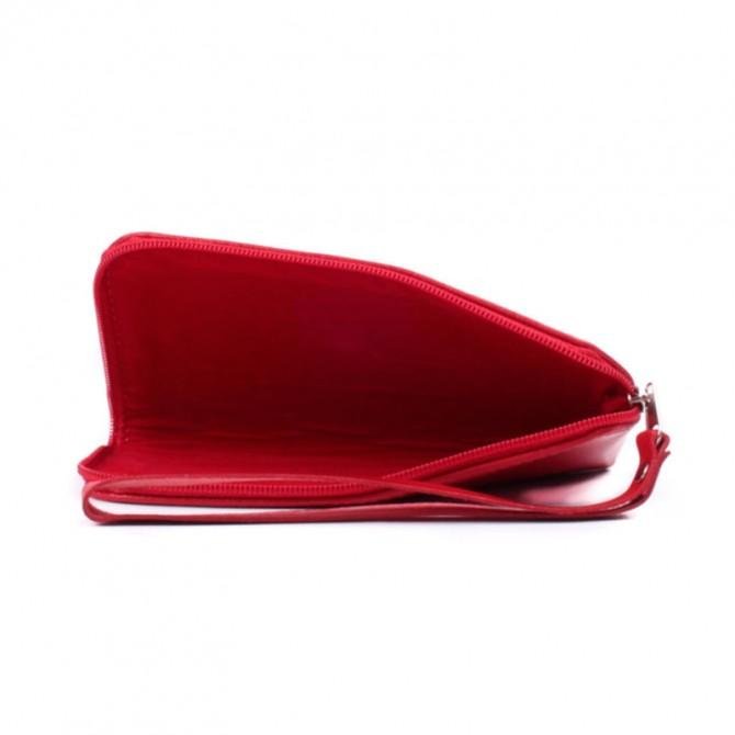 Чехол-кисет на молнии 6'' Красный-1
